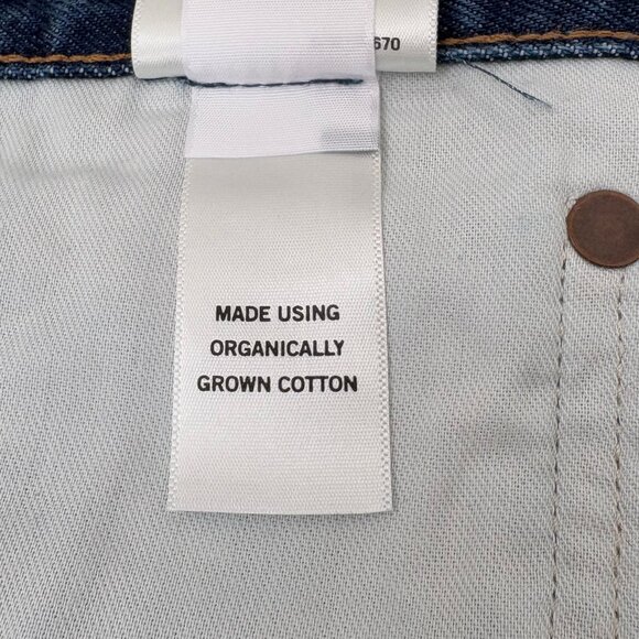 NEW Agolde Parker Jean Shorts | 31 Caution - Picture 14 of 14